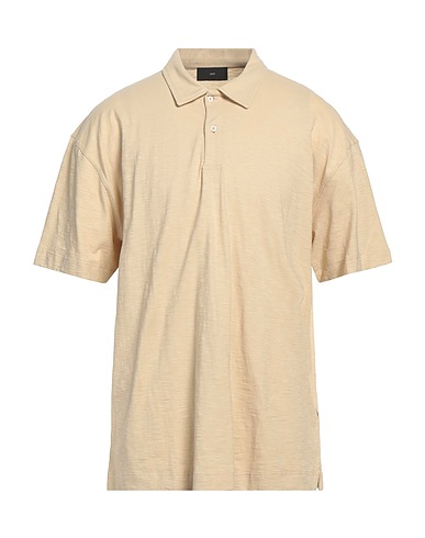 LIU •JO MAN Polo shirt Beige 100% Cotton