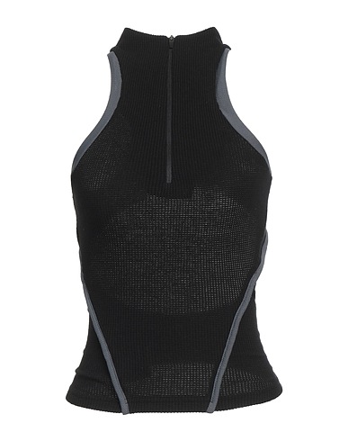 HYEIN SEO Top Nero 95% Cotone, 5% Elastan