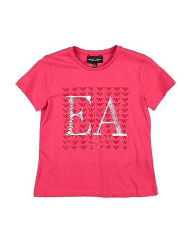 EMPORIO ARMANI T-shirt Coral 100% Cotton
