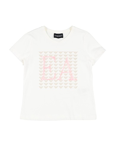 EMPORIO ARMANI T-shirt Off white 100% Cotone