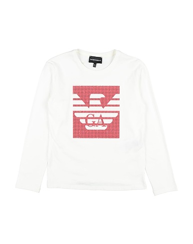 EMPORIO ARMANI T-shirt White 100% Organic cotton