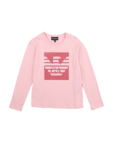 EMPORIO ARMANI T-shirt Rosa 100% Cotone organico