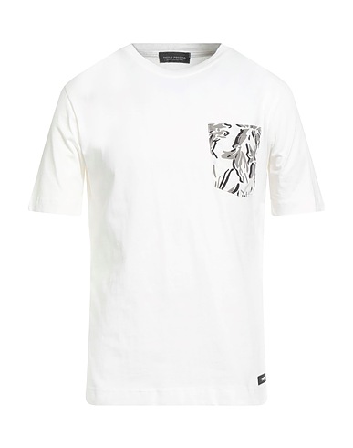 PAOLO PECORA T-shirt Bianco 100% Cotone