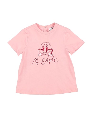 EMPORIO ARMANI T-shirt Pink 100% Organic cotton