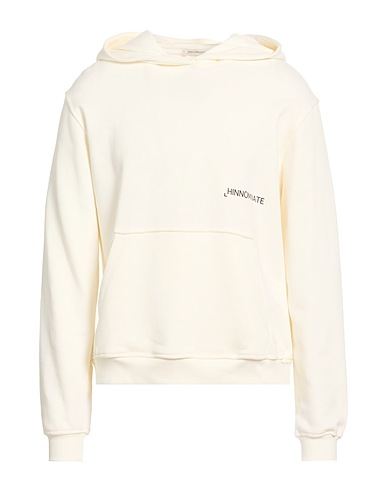 HINNOMINATE Felpa Avorio 100% Cotone