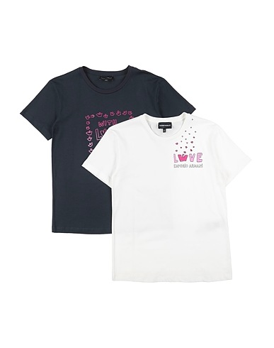 EMPORIO ARMANI T-shirt White 100% Organic cotton