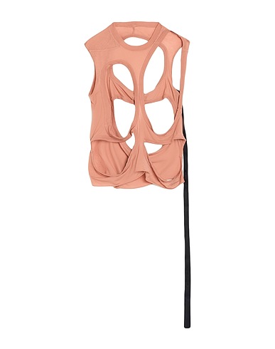 DRKSHDW by RICK OWENS Vest Light pink 100% Cotton