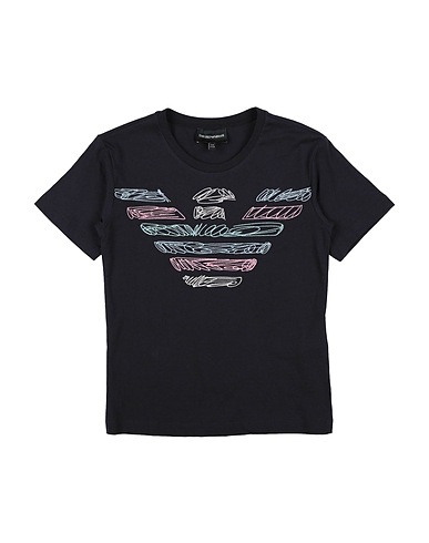EMPORIO ARMANI T-shirt Midnight blue 100% Cotton
