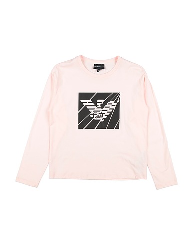 EMPORIO ARMANI T-shirt Light pink 100% Cotton