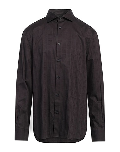 EMPORIO ARMANI Camicia fantasia Nero 100% Cotone
