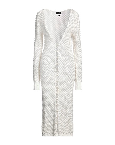RETROFÊTE Cardigan White 100% Cotton