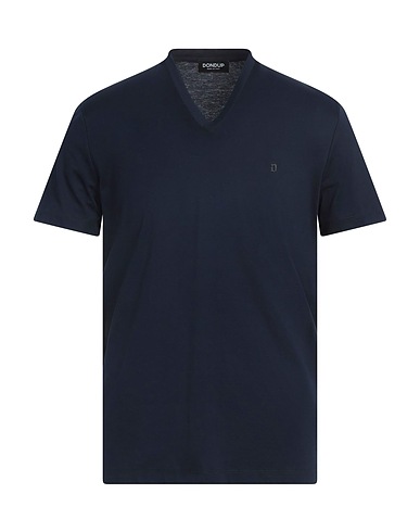 DONDUP Basic T-Shirt Nachtblau 100% Baumwolle