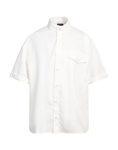 EMPORIO ARMANI Einfarbiges Hemd 100% Baumwolle