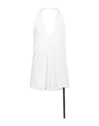 DRKSHDW by RICK OWENS Top White 100% Cotton