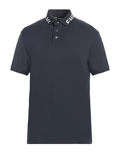 EMPORIO ARMANI Polo shirt Grey 100% Cotton