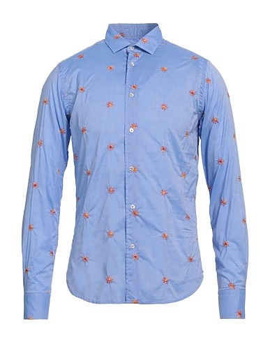 LIBERTY ROSE Shirts Azure 100% Cotton