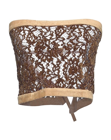 OUDE WAAG Top 57% Polyester, 22% Polyamide, 13% Cotton, 8% Rayon, Polyurethane