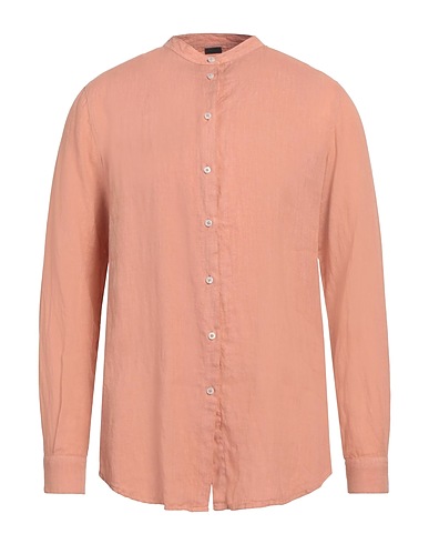 FAY Linen shirt Salmon pink 100% Linen