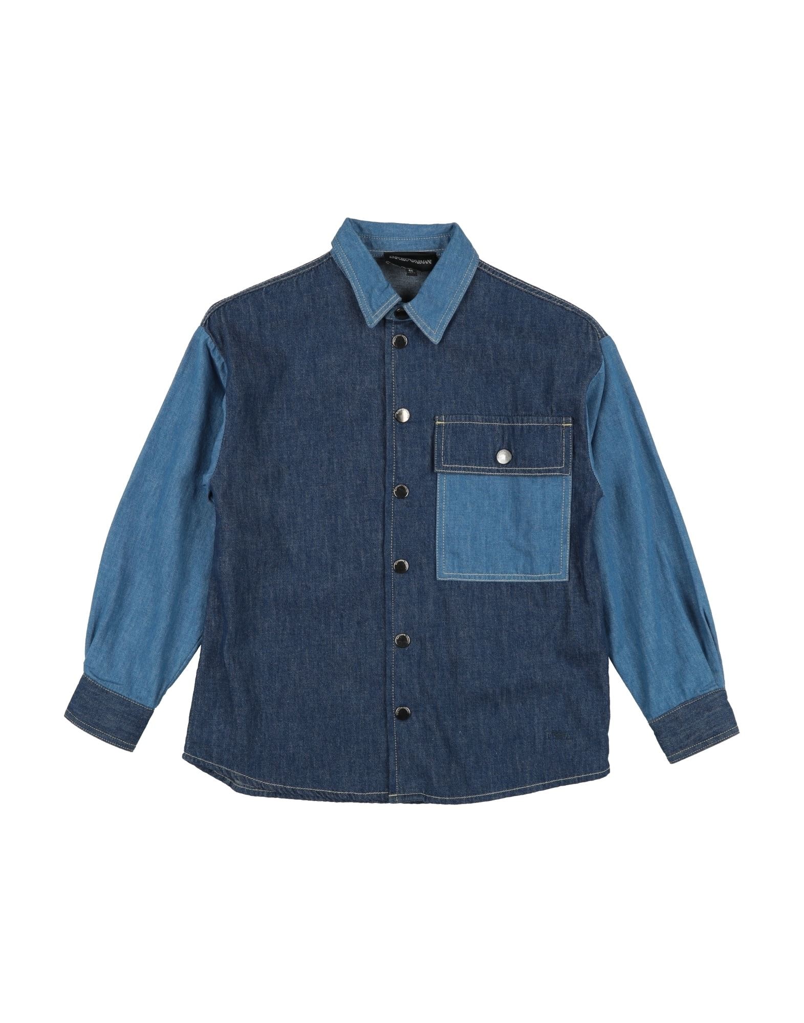 EMPORIO ARMANI - Denim shirts