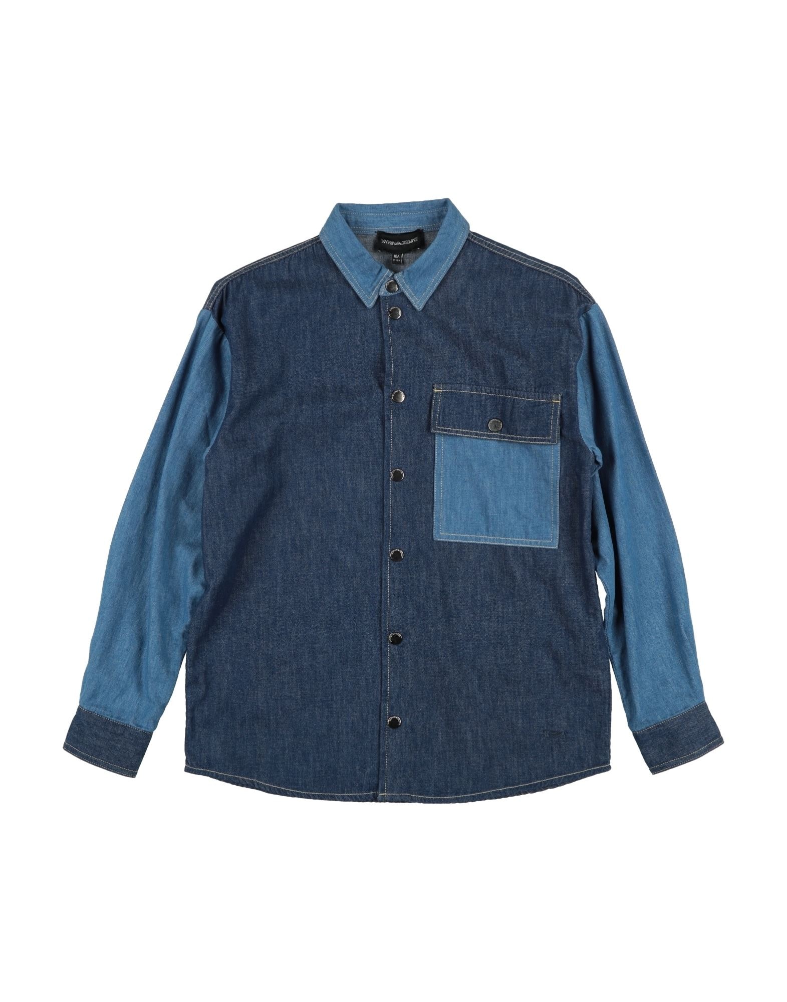 EMPORIO ARMANI - Denim shirts