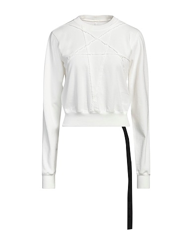 DRKSHDW by RICK OWENS Sweatshirt White 100% Cotton