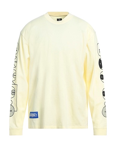 EDWIN T-shirt Yellow 100% Cotton