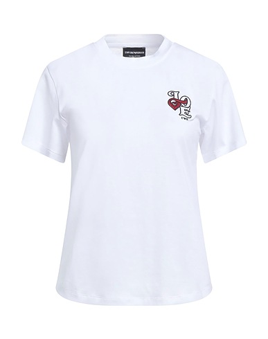 EMPORIO ARMANI T-shirt White 100% Cotton