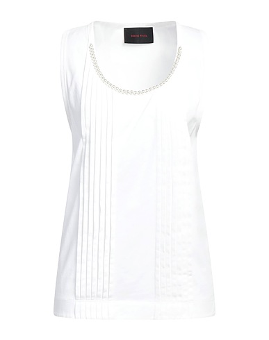 SIMONE ROCHA Tank top White 100% Cotton
