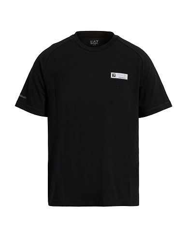 EA7 T-shirt 51% Recycled polyester, 45% Cotton, 4% Elastane