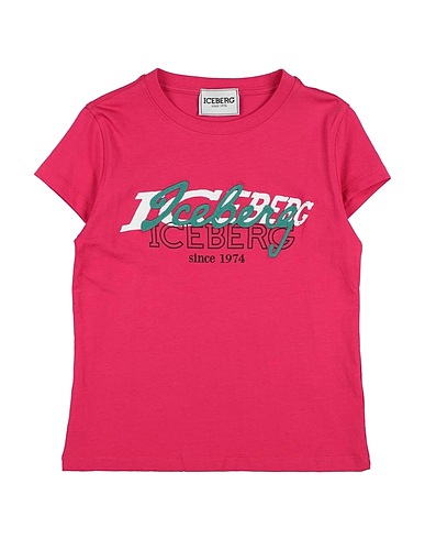 ICEBERG T-shirt Fuchsia 95% Cotton, 5% Elastane