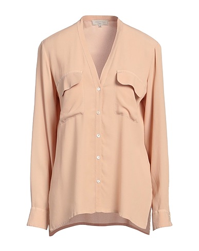 ANTONELLI Solid colour shirts & blouses 60% Viscose, 40% Silk