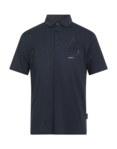 ARMANI EXCHANGE Polo Bleu marine 100% Coton, Élasthanne
