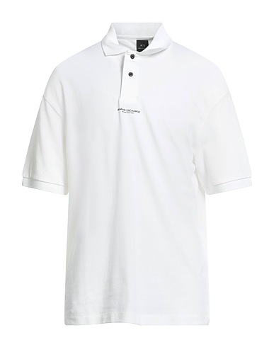 ARMANI EXCHANGE Polo shirt White 100% Cotton