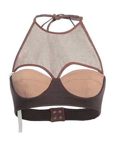 OUDE WAAG Top Cioccolato 100% Cotone, Rayon, Elastan, Poliestere, Poliuretano