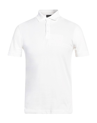 ARMANI EXCHANGE Polo shirt White 100% Cotton