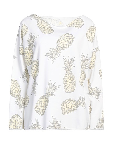 JUVIA Sweatshirt White 50% Cotton, 50% Polyester