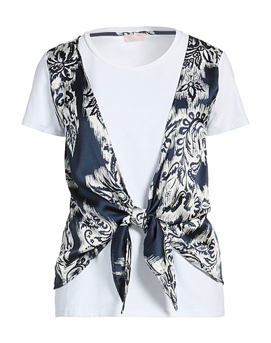 LIU •JO T-Shirt BLU NOTTE 95% Baumwolle, 5% Elastan, Polyester