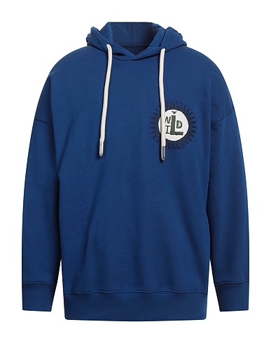 EMPORIO ARMANI Felpa Blu 100% Cotone