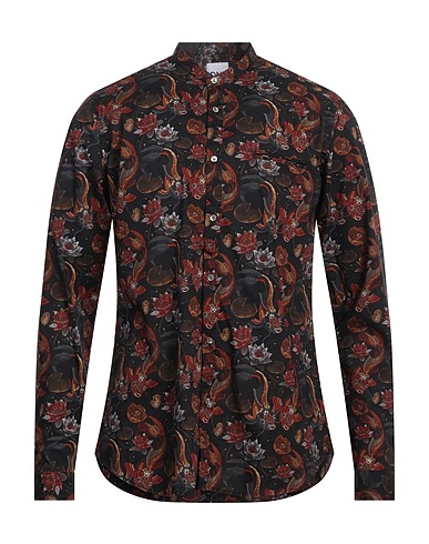 DNL Hemd mit Muster 100% Baumwolle