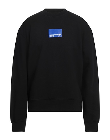 KARL LAGERFELD JEANS Sweatshirt Black 100% Organic cotton