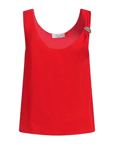 BLUMARINE Top Red 100% Polyester