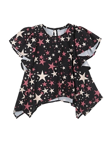 J'AIME’ Top Black 100% Polyester, Elastane