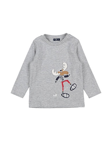 IL GUFO T-shirt Grey 100% Cotton
