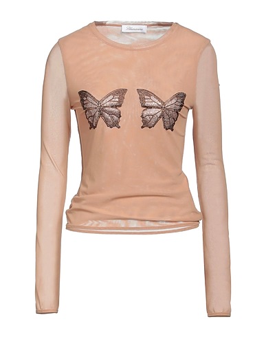 BLUMARINE Top Beige 94% Polyamid, 6% Elastan