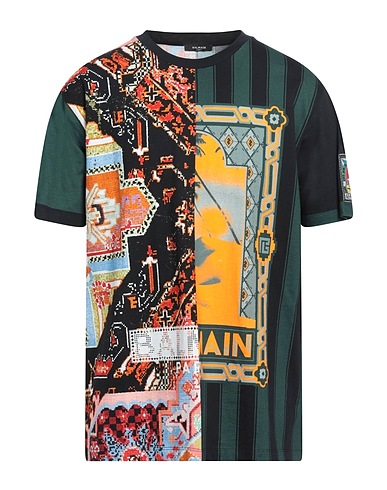 BALMAIN T-shirt Black 100% Cotton