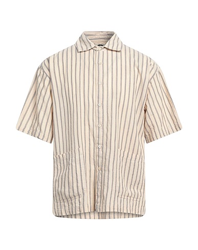 BSBEE Striped shirt Beige 100% Cotton