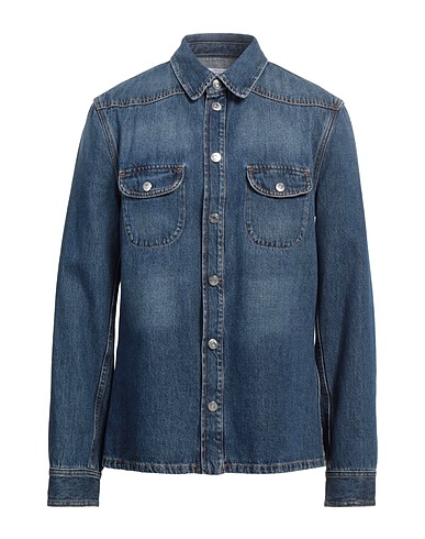 OFF-WHITE™ Jeanshemd Blau 100% Baumwolle
