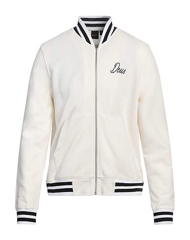 DEUS EX MACHINA Sweatshirt White 50% Recycled cotton, 50% Recycled polyester