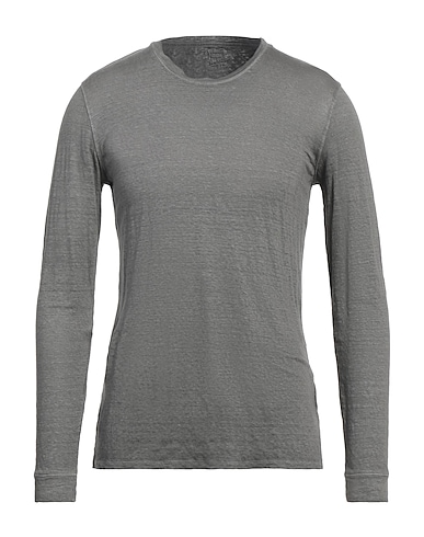 120% LINO Basic T-shirt Grey 100% Linen