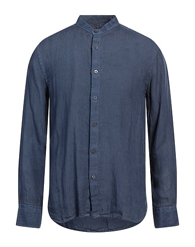 120% LINO Linen shirt Blue 100% Linen